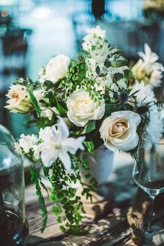 Summer wedding florals