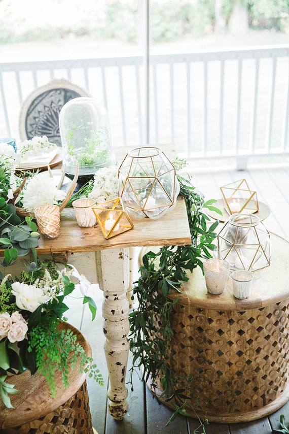 Wedding reception decor