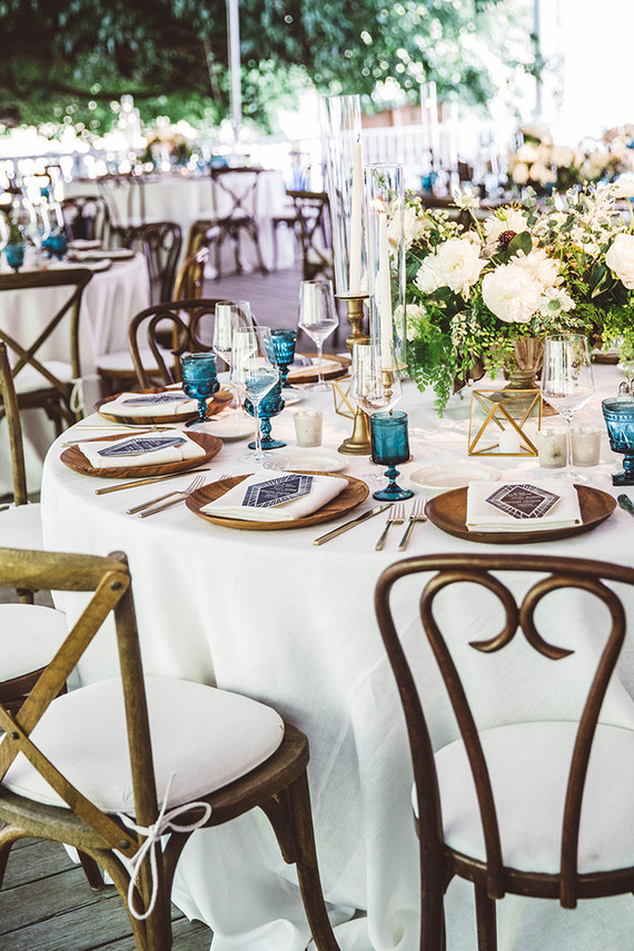 Boho wedding tablescape