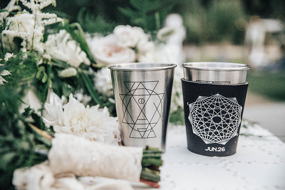 Boho glassware