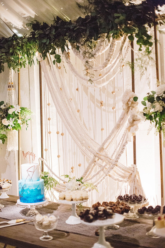 Dessert table