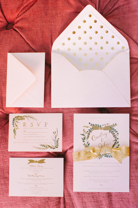 Fall Georgia wedding