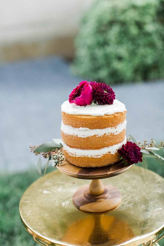 Wedding naked cake