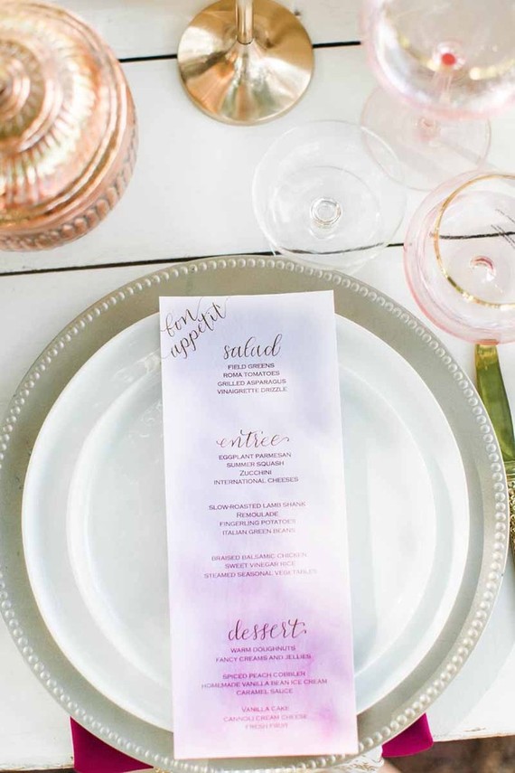 Place setting Inspiration