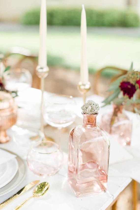 Wedding table decor