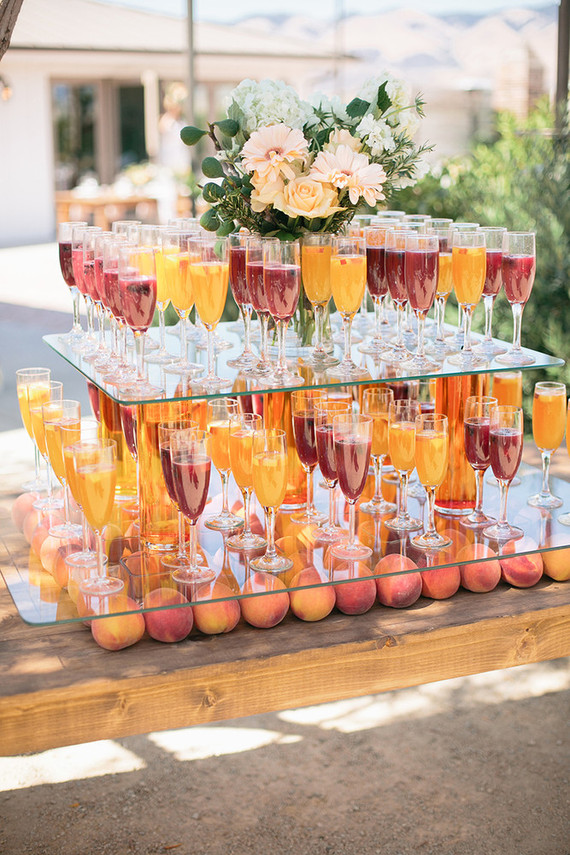 Summer wedding cocktails