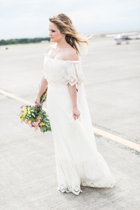Daughters of Simone wedding gown