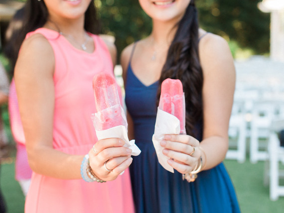 Popsicle desserts
