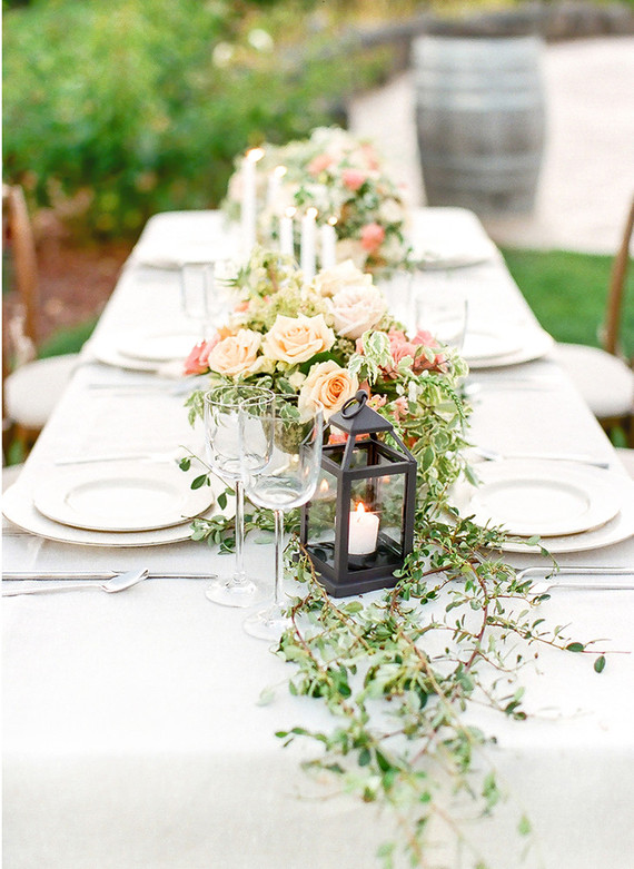 Wedding tablescape