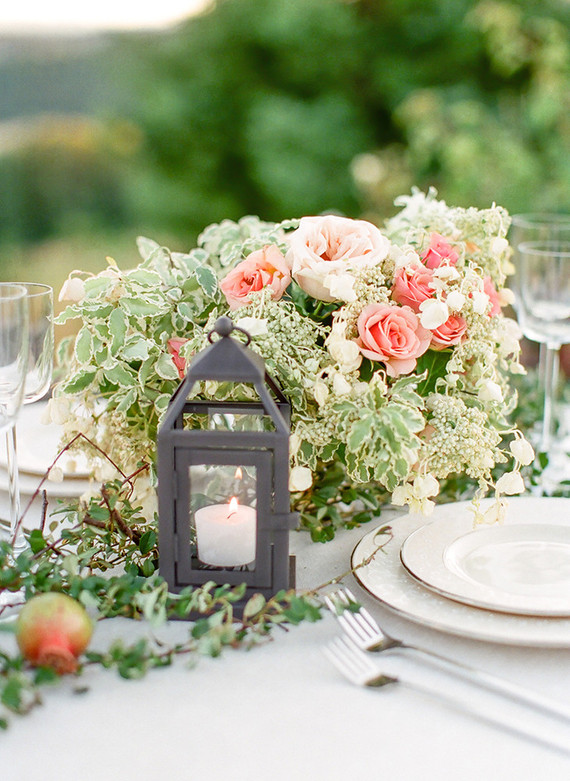 Summer wedding florals