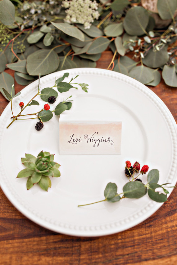 Place setting Inspiration