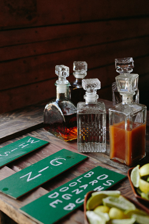 Cocktail station Inspiration