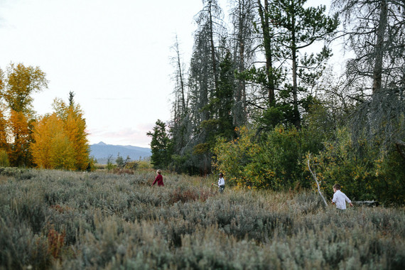 Rustic Colorado wedding