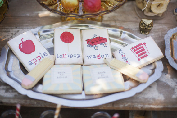 back to school cookies