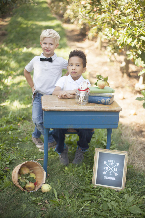 back to school shoot