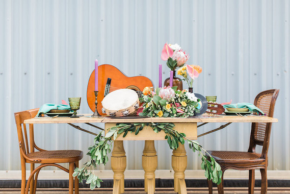 70s inspired wedding inspiration