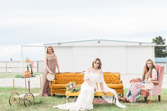 70s inspired wedding inspiration