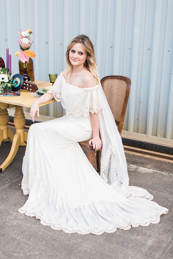 70s inspired wedding inspiration