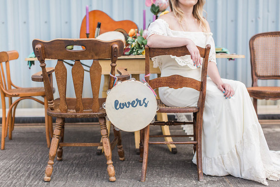 70s inspired wedding inspiration