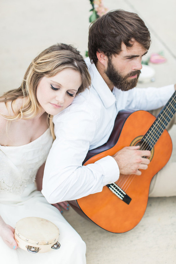Airplane hanger wedding