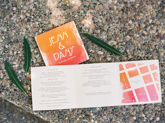 Wedding invitation suite