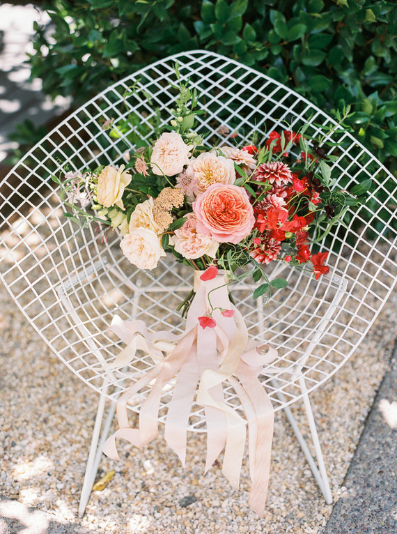 Summer wedding bouquet
