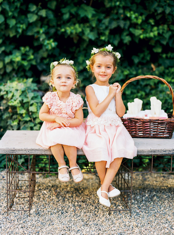 Flower girl portrait