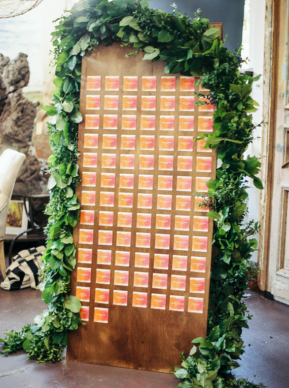 Escort card display Inspiration