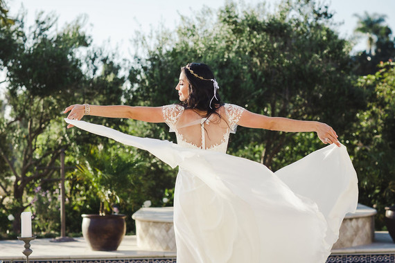 Reem Acra wedding dress