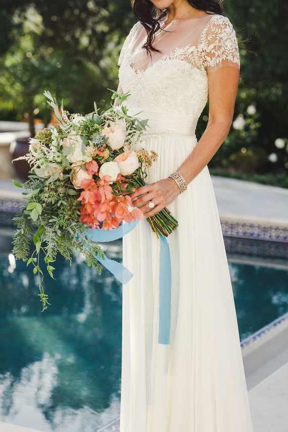 Reem Acra wedding dress