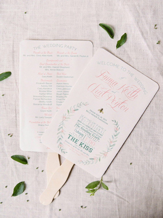 Ceremony programs Inspiration