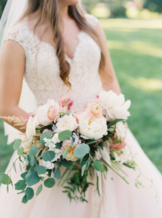 Summer wedding bouquet