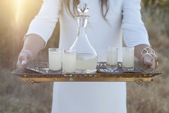 Modern cocktail display