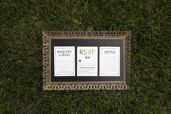 Modern invitation suite