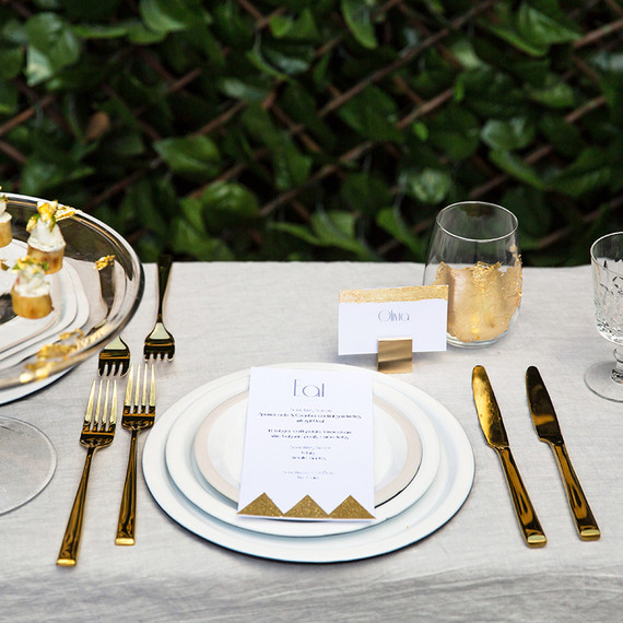 Modern place setting Inspiration
