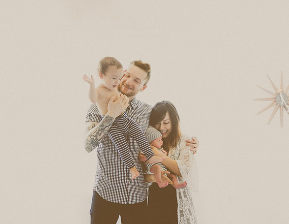 family newborn photos