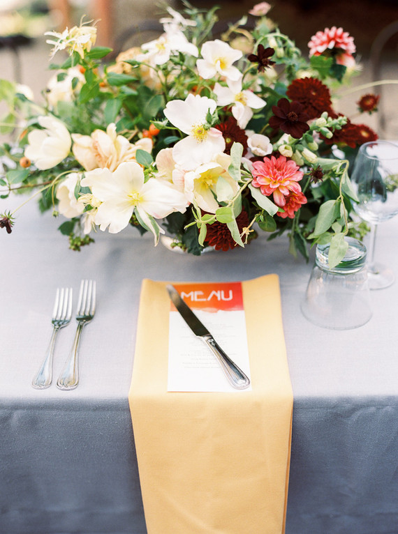 Colorful Healdsburg wedding