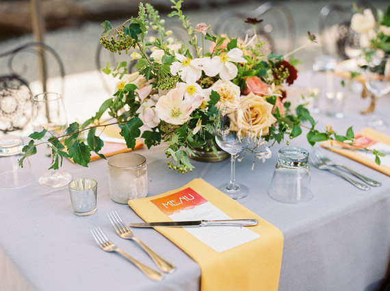 Colorful Healdsburg wedding Inspiration