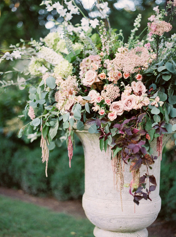 Romantic southern plantation wedding