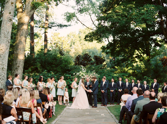 Romantic southern plantation wedding