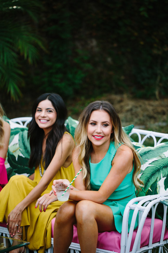 Aloha themed bridal shower