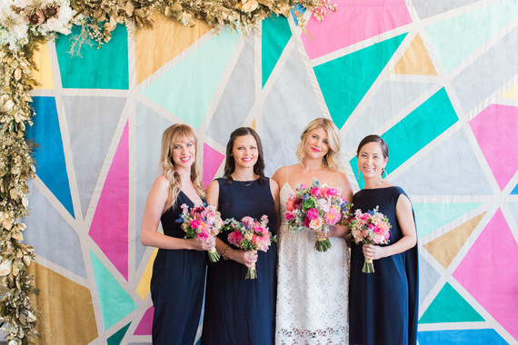 Bridal party portrait