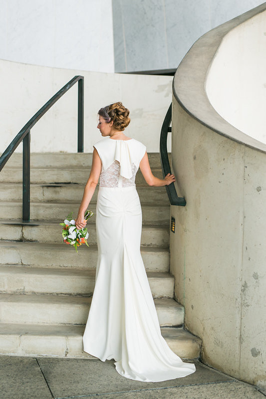 Nicole Miller wedding dress