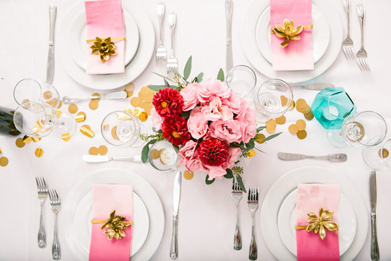 Whimsical tablescape