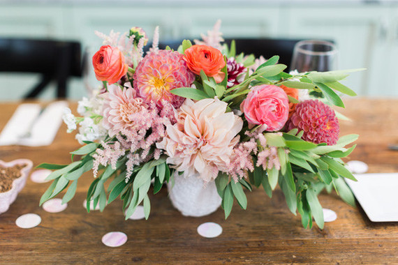 baby shower florals Inspiration