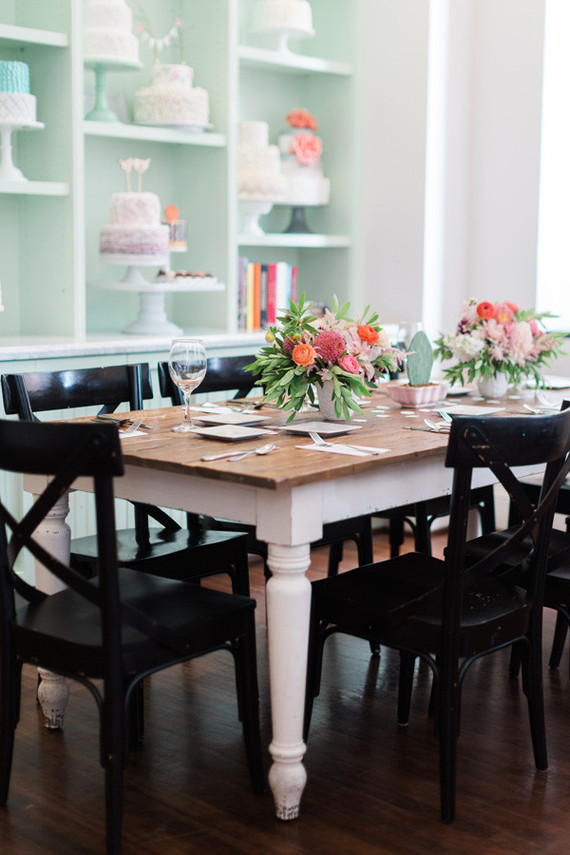 baby shower tablescape