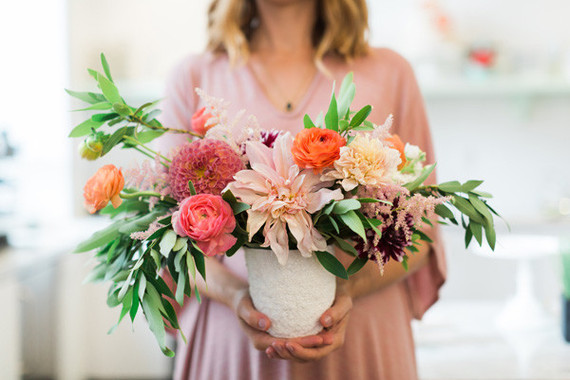 baby shower florals Inspiration