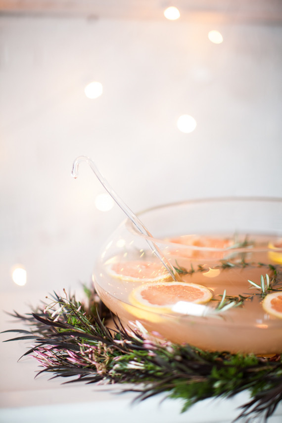 Gin and juice cocktail