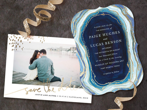 Minted wedding suite