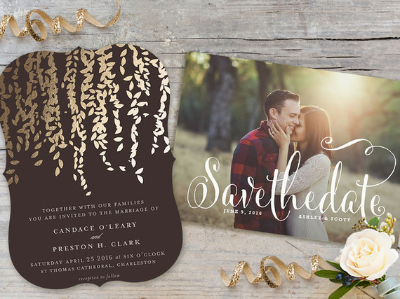 Minted wedding suite